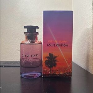 Louis Vuitton City of Stars Eau De Parfum Purple and Orange Gradient Bottle